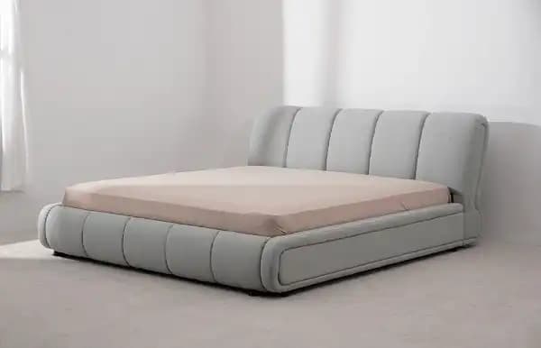Sassari Modern Upholstery Bed Frame Queen L733 Back