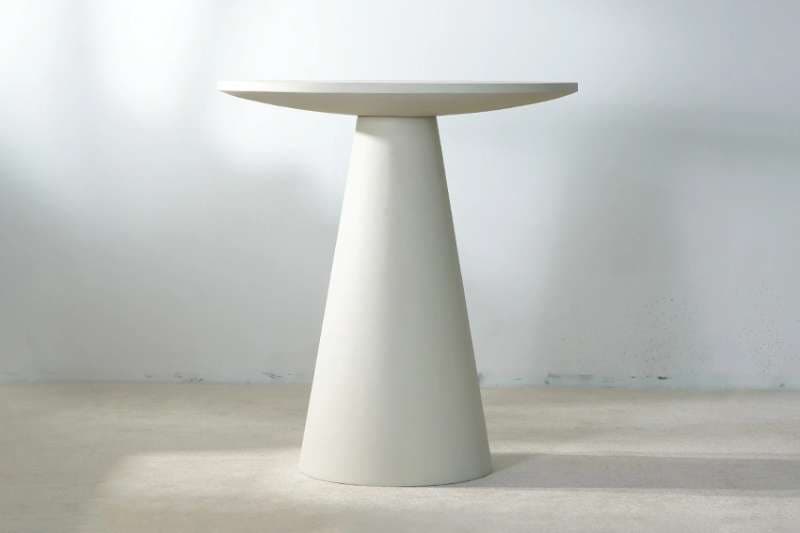 Axiom Minimalist Grc Round Dining Counter Height Table Patio HB77