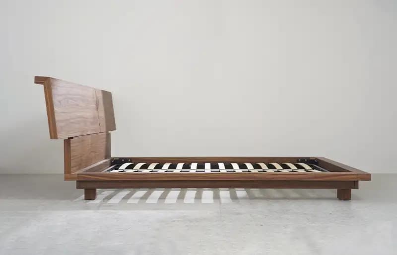 Korsa Modern Wooden Low King Bedframe for Headboard L721 Back