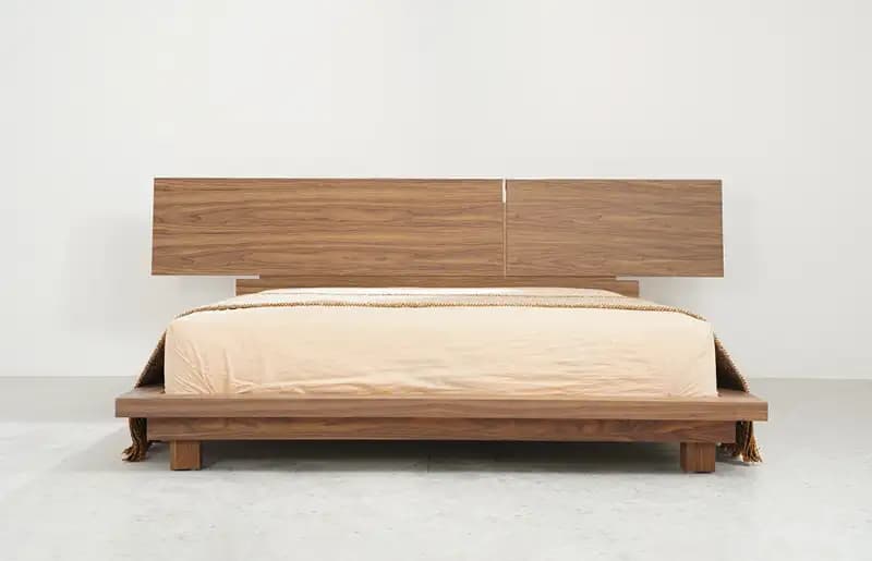 Korsa Modern Wooden Low King Bedframe for Headboard L721