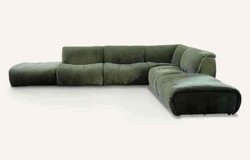 	Bamboo cloud single sofa Back